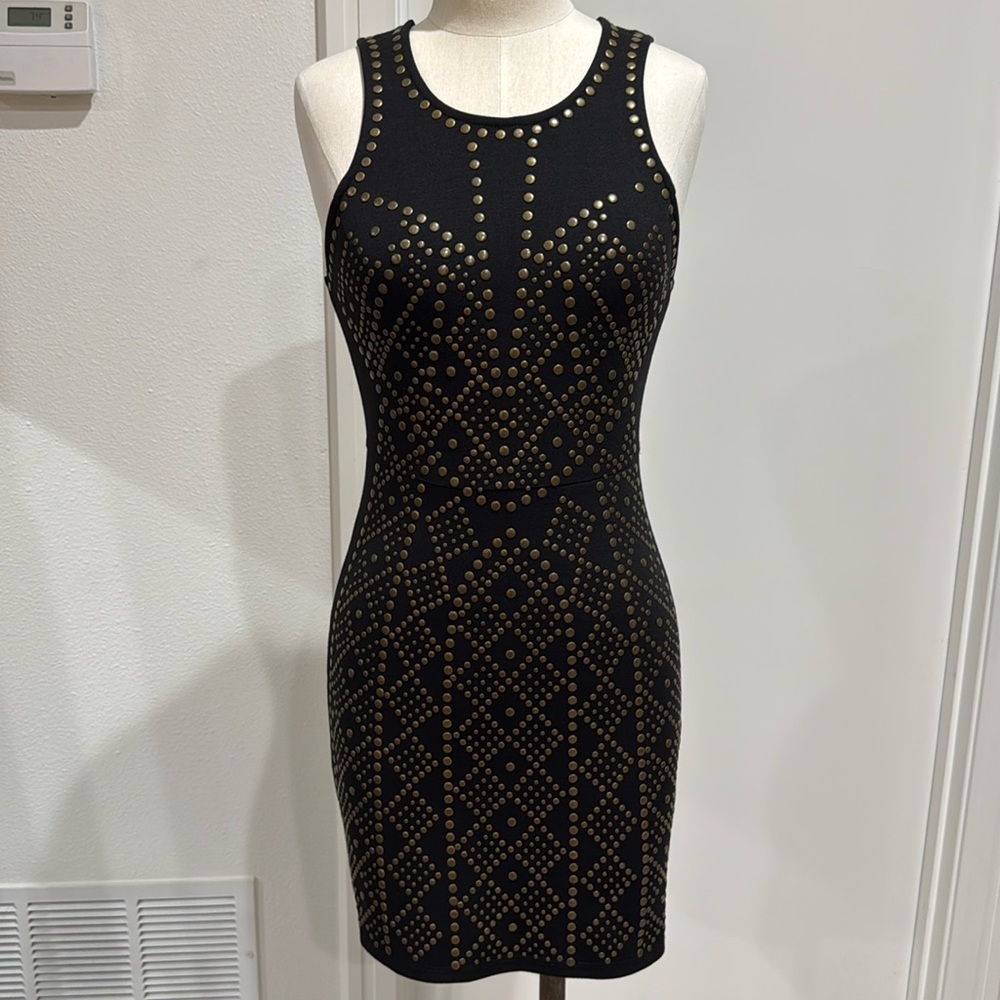 Sparkle & Fade Studded Mini Dress - S